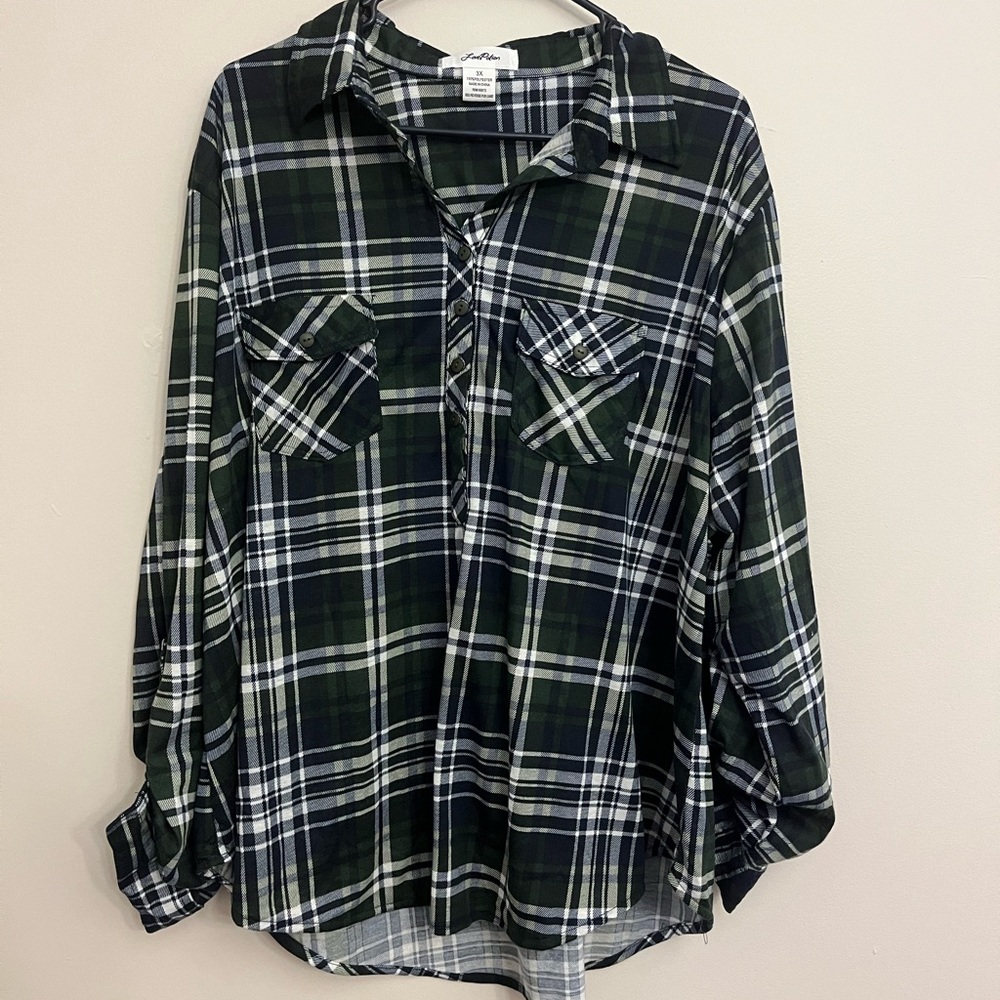 Green love potion flannel